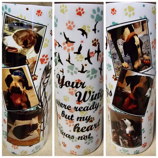 Custom memorial cups